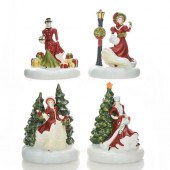 4 ROYAL DOULTON MINI CHRISTMAS
