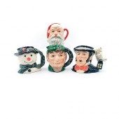 4 ROYAL DOULTON MINIATURE CHRI