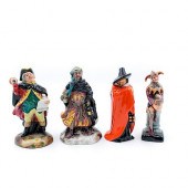 4 ROYAL DOULTON MINITURE FIGUR