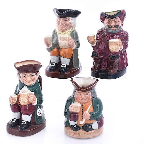 4 ROYAL DOULTON SM TOBY CHARACTER