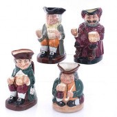 4 ROYAL DOULTON SM TOBY CHARAC