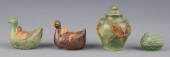 4 SANCAI GLAZE ITEMSFour Chine