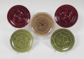 4 SARREGUEMINES MAJOLICA RABBI