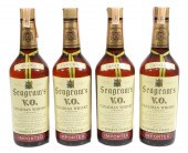 (4) SEAGRAM'S VO SEALED WHISKE