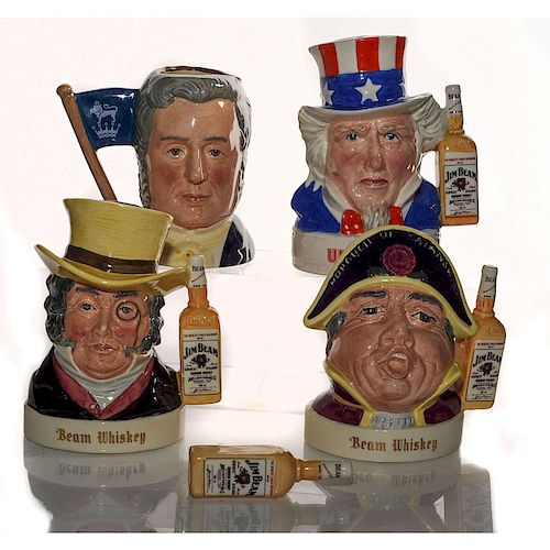 4 SM ROYAL DOULTON CHARACTER JUG