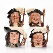 4 SMALL ROYAL DOULTON THREE MU