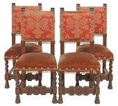 (4) SPANISH BAROQUE STYLE CARV