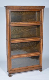 4 STACK LAWYERS BOOKCASE WITH