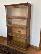 4 STACK MACEY QUARTER SAWN OAK