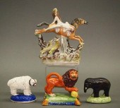 4 STAFFORDSHIRE FIGURESFour 19