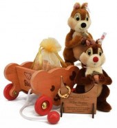 4) STEIFF LIMITED-ED DISNEY CH
