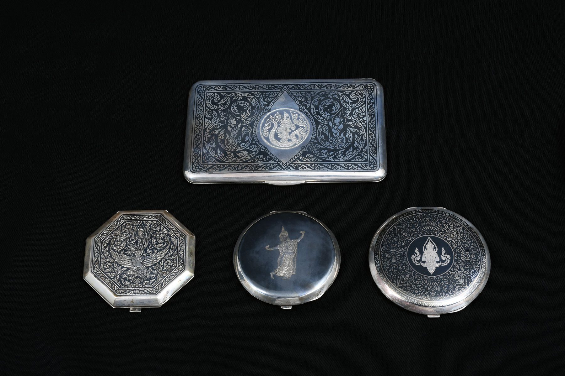 4 STERLING SIAM NIELLO CIGARETTE