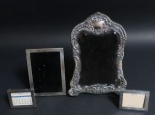 4 STERLING SILVER FRAMED ARTIC
