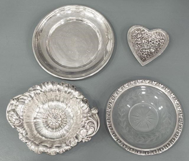 4) STERLING SILVER LOT, REED &