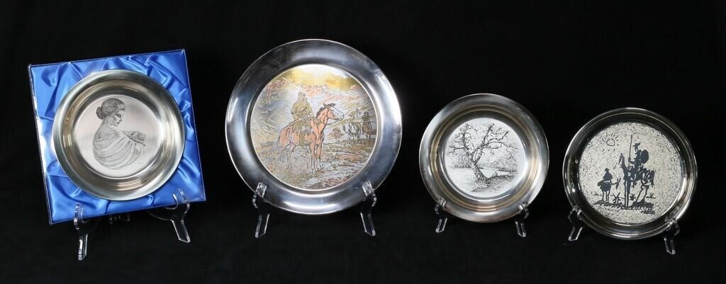 4 STERLING & SILVERPLATE