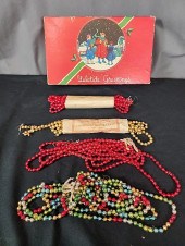 4 Strands of Vintage Glass Bea