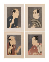 4 T. SHARAKU KABUKI PORTRAIT W