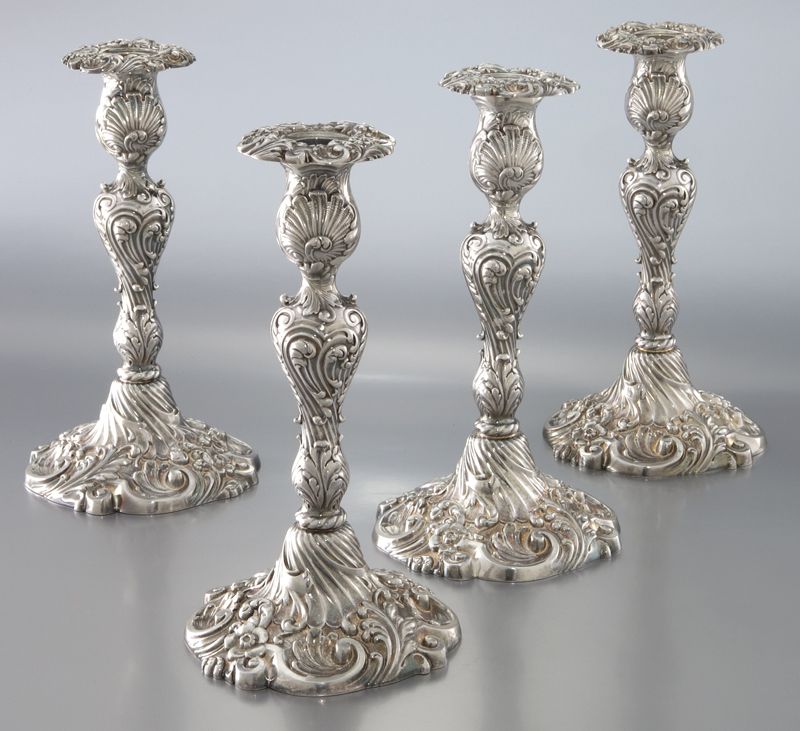 (4) Tiffany and Co. silver plate