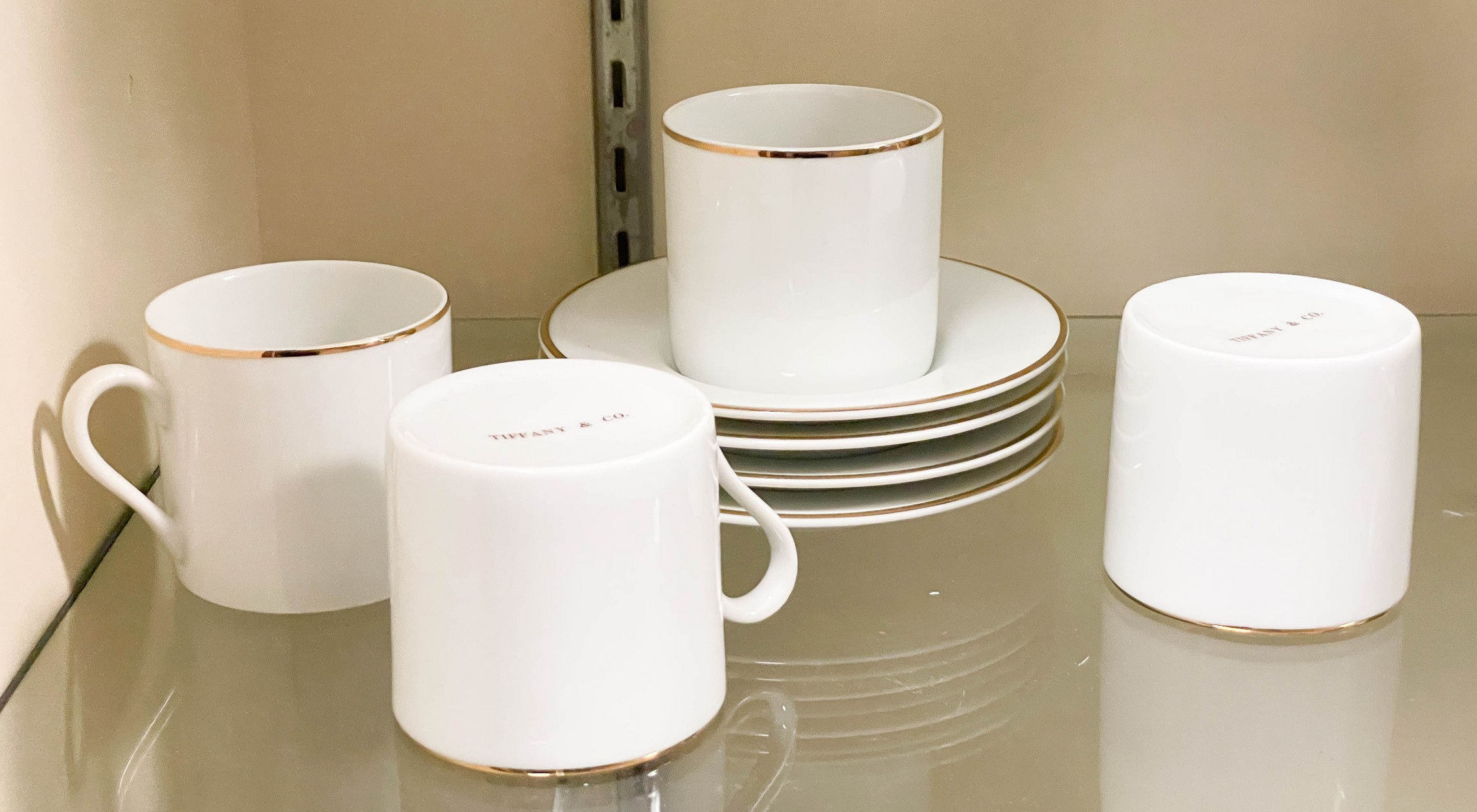 (4) Tiffany & Co porcelain