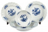 (4) TOURNAI BLUE AND WHITE PIE