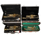 (4) Trumpets, c/o Olds Ambassa