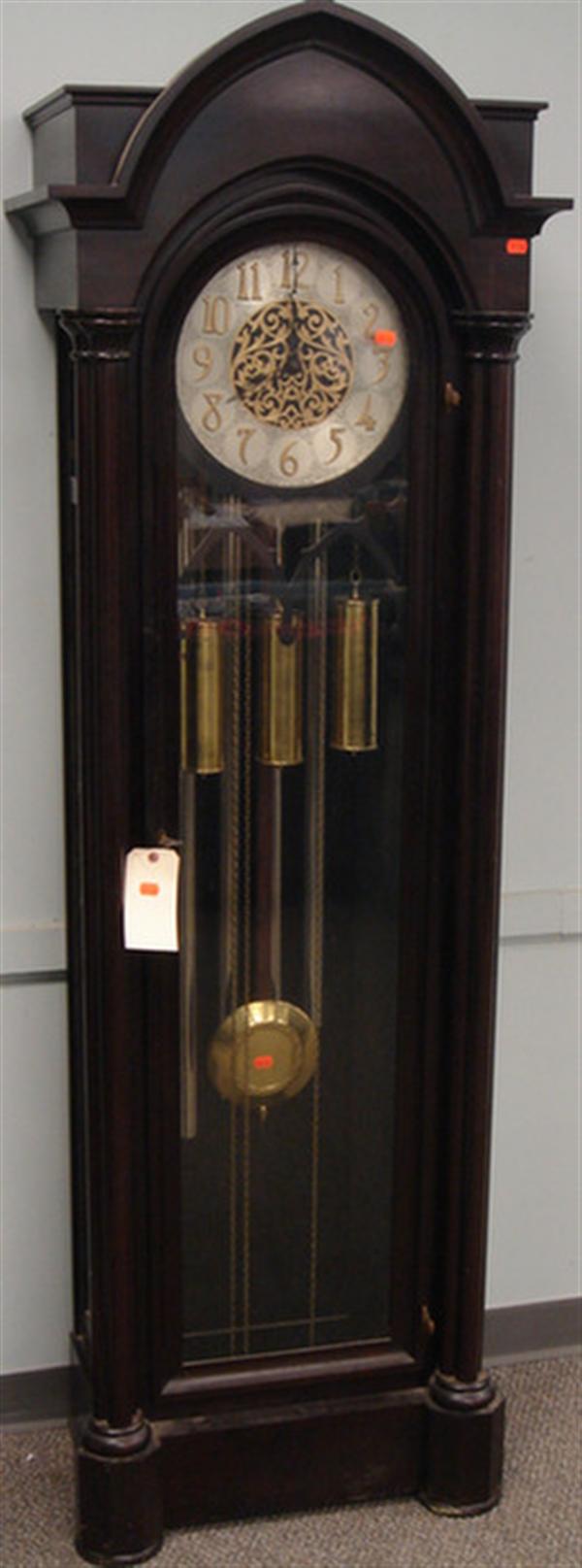4 tube wire chime hall clock by