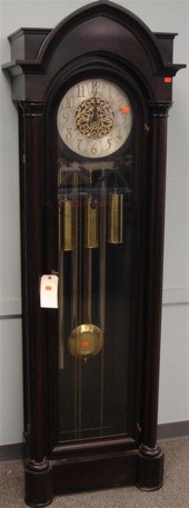 4 tube wire chime hall clock b