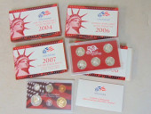 4 UNITED STATES MINT SILVER PR