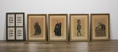 4 VANITY FAIR SPY PRINTS & PRE