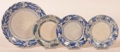 4 VARIOUS DEDHAM POTTERY CRACK