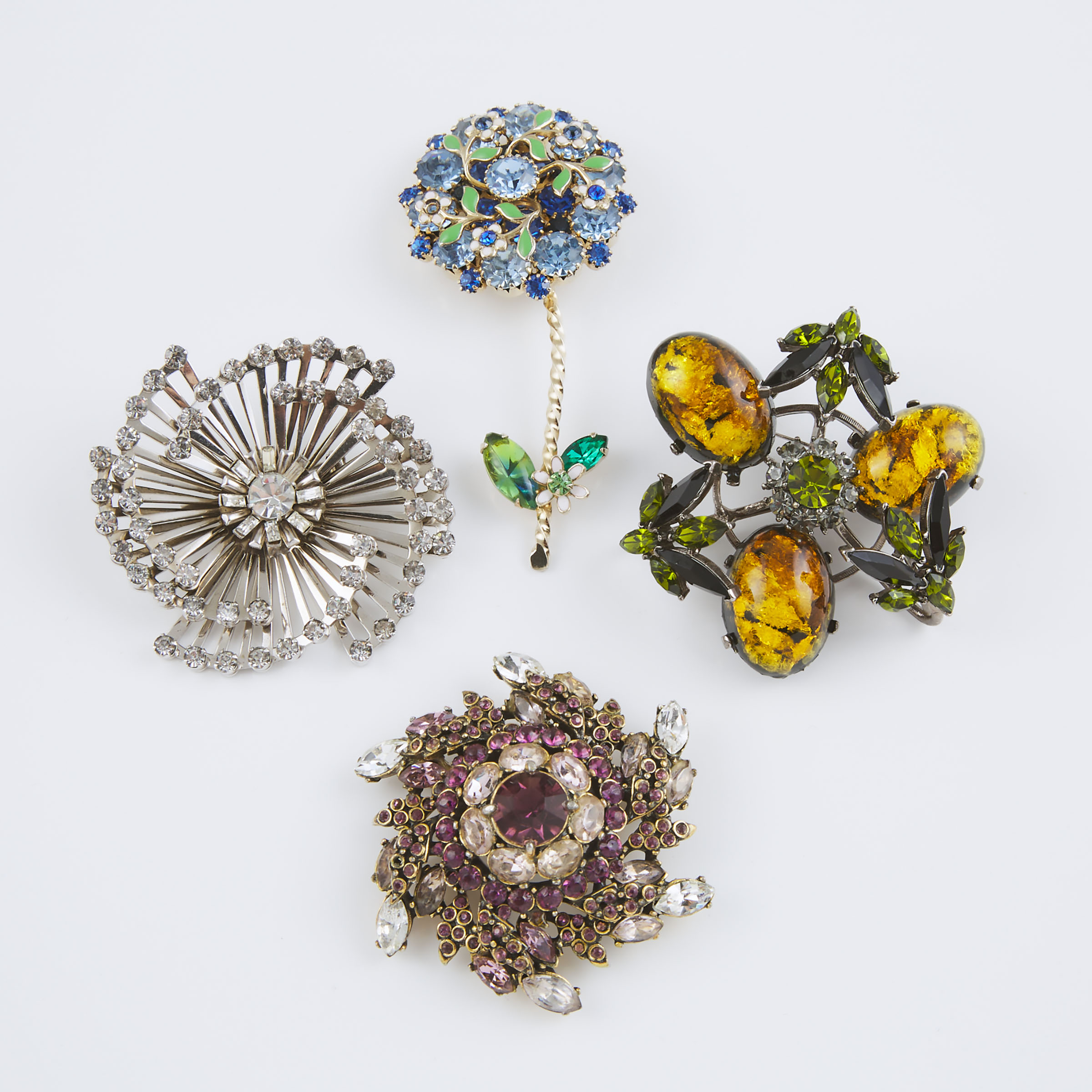 4 Various Gold And Silver-Tone