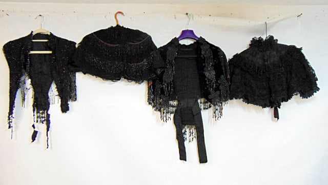 4 VICTORIAN MOURNING HIGHLY