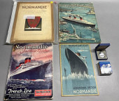 4 VINTAGE BOOKS NORMANDIE AND