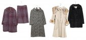 (4) Vintage coats and suit to