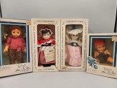 4 Vintage Dolls-Ideal, Tiara.