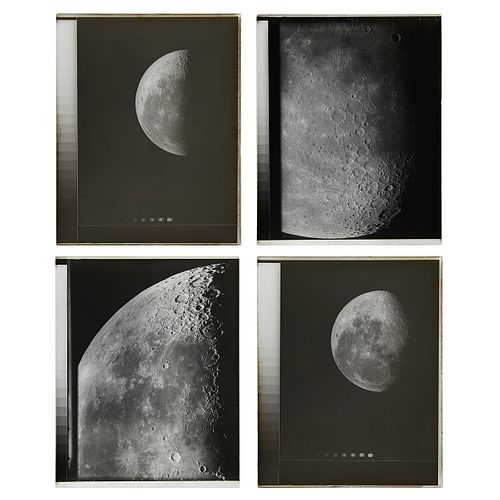 4 VINTAGE MT. WILSON DRY PLATES