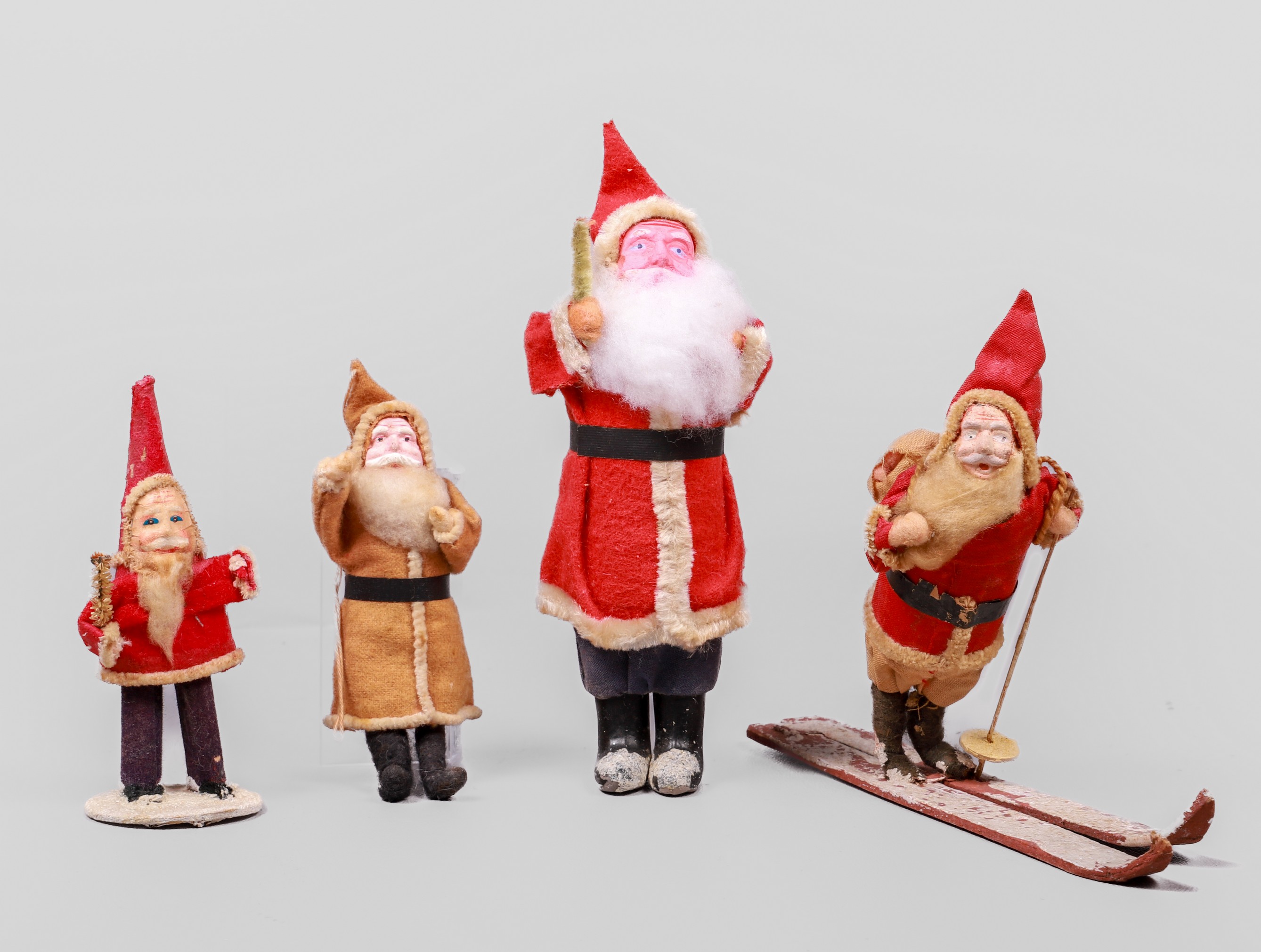 (4) Vintage Santa/Father