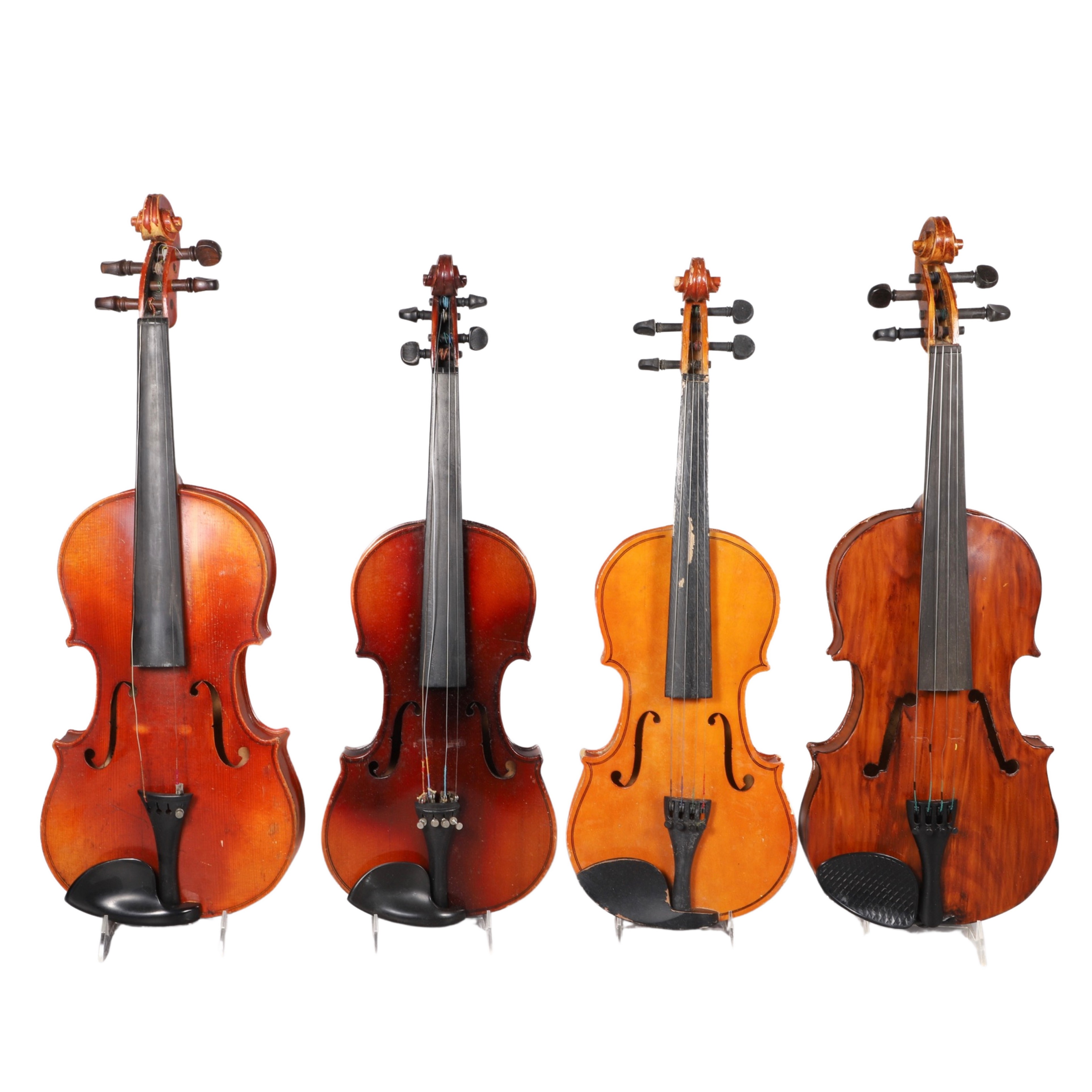 (4) Violins, c/o Ton-Klar German