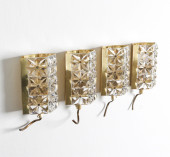 (4) VITRIKA DANISH BRASS & GLA