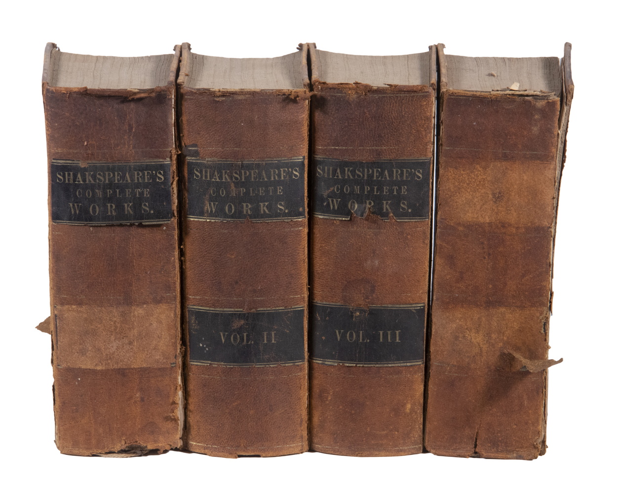 (4 VOL SET) WORKS OF SHAKESPEARE