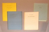 4 vols.  (Curwen Press - The A