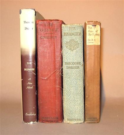 4 vols.  Dreiser, Theodore: The