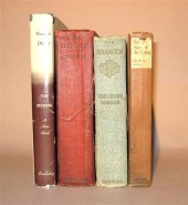 4 vols.  Dreiser, Theodore: Th