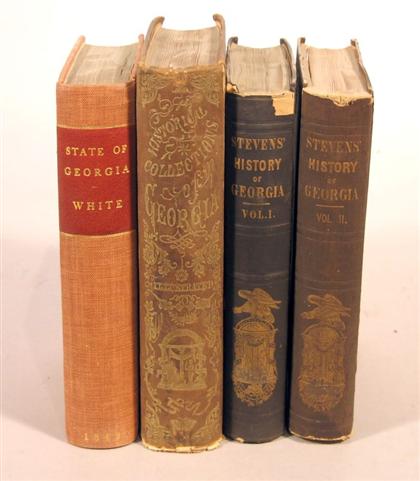 4 vols.  Georgia - 19th-Century