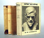 4 vols.  Lawrence, D.H.: The V