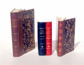 4 vols.  Leather Bindings - Be