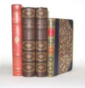 4 vols.  Leather Bindings - Co