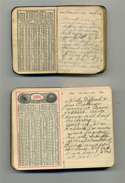 4 vols.  Manuscript Material -