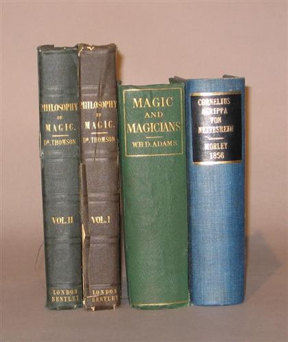 4 vols.  Occult Subjects - Magic