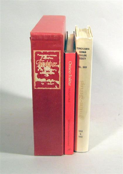 4 vols.  Pennsylvania Fraktur